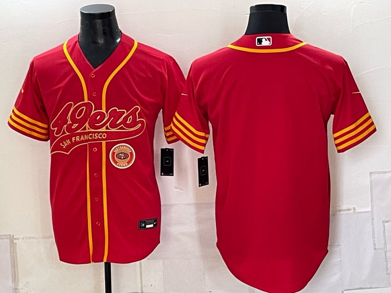 Men 2026 Nike San Francisco 49ers blank red NFL Jersey 09240016->san francisco 49ers->NFL Jersey